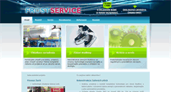 Desktop Screenshot of frostservice.sk